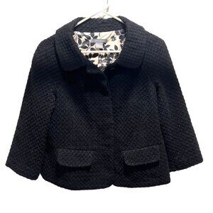 Ann Taylor size 4  Black Wool Jacket  37h